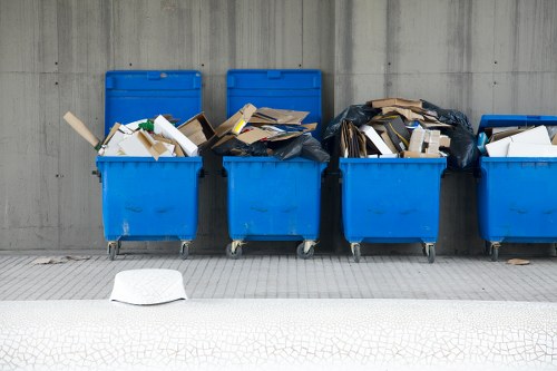 House clearance team at work in a Wandsworth home